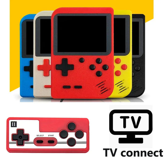 New Portable Retro Video Console Handheld Game Advance Players support 400 Games 2.4 Inch Game Console Double Play